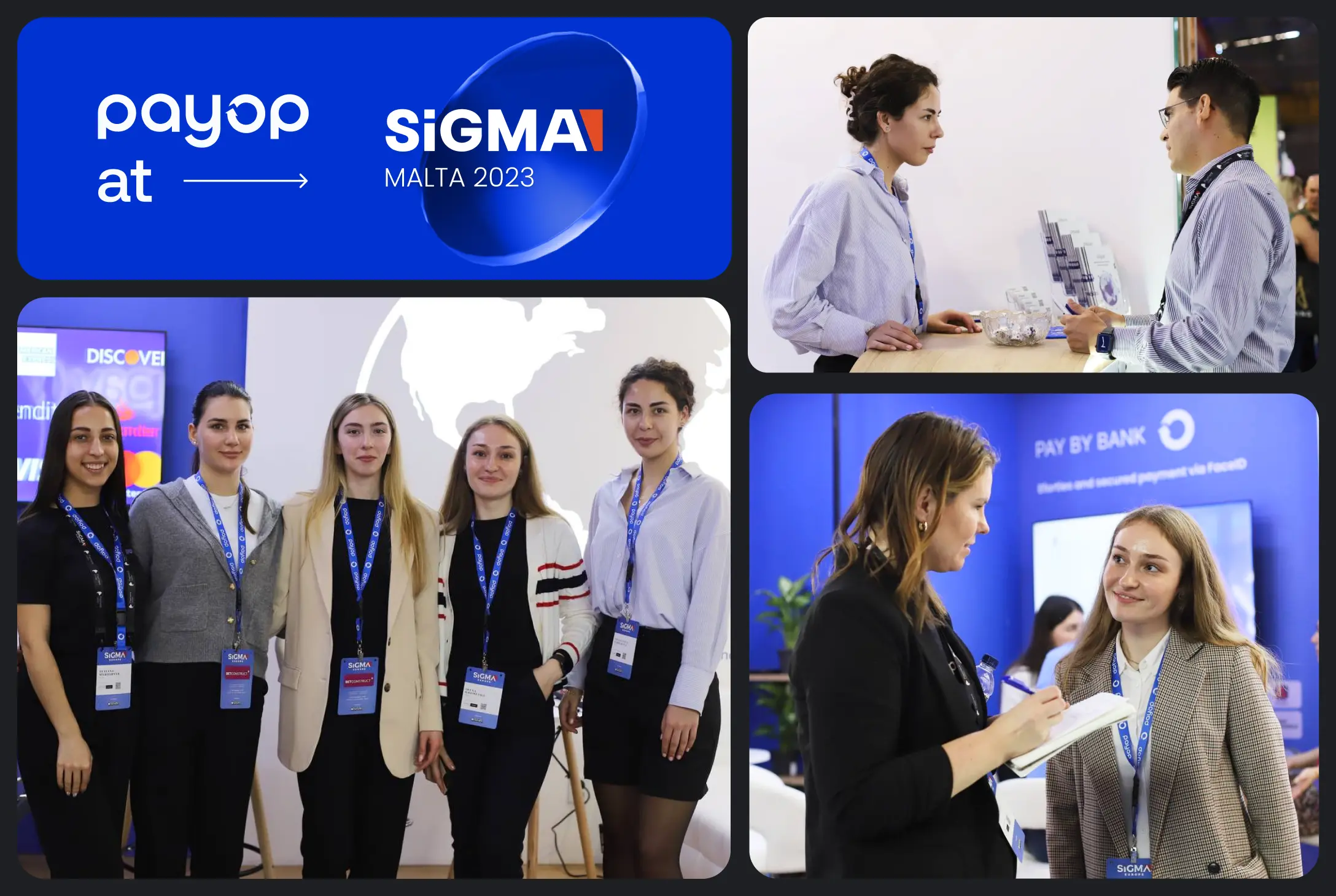 Payop at the Sigma Malta Conference 2023