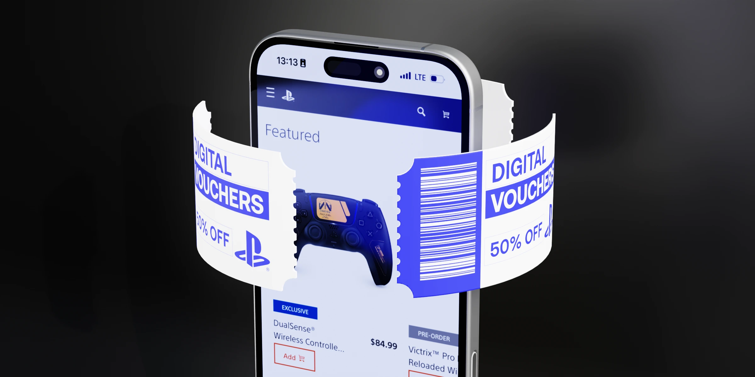 Payment with digital cash voucher on mobile