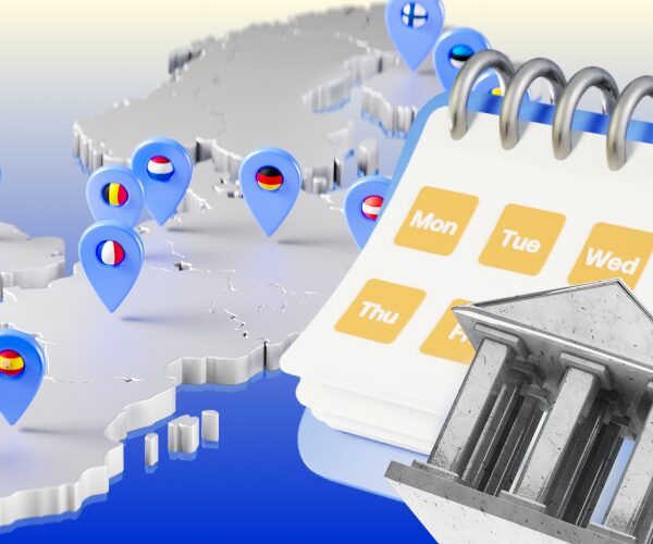 2025 bank holidays in Europe